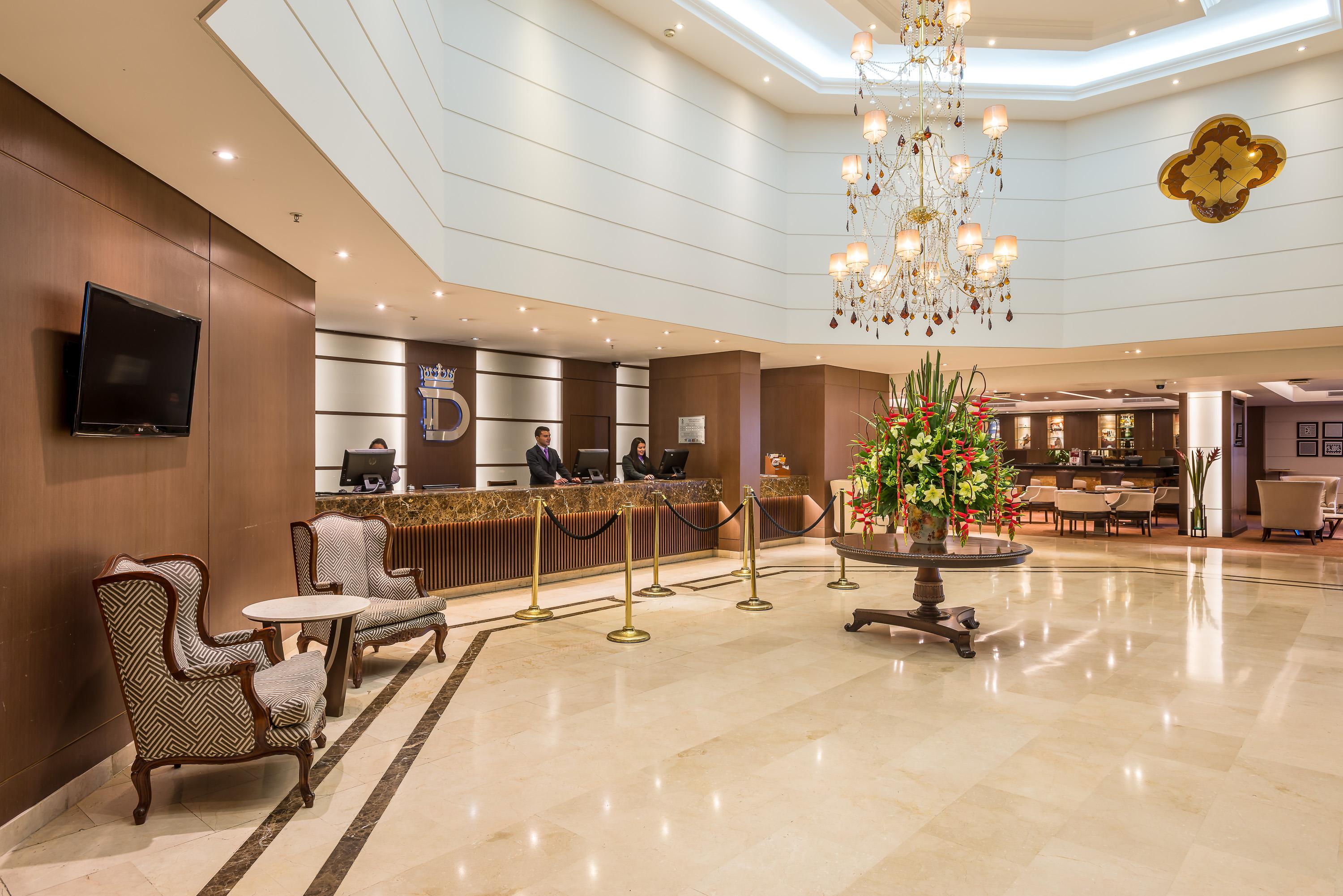 Hotel Dann Carlton Bogotá Zewnętrze zdjęcie The lobby of the hotel